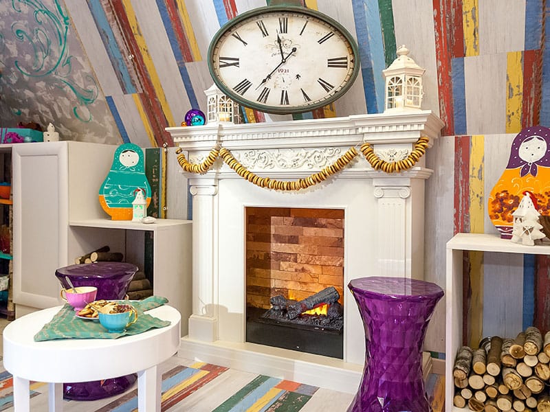 Amalfi + Cassette 400 NH (Dimplex) fireplace set