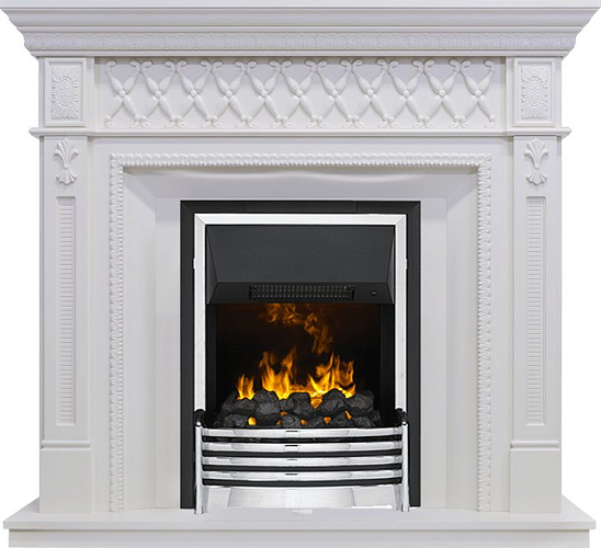 Dimplex Alexandria очаг Flagstaff белый дуб_0