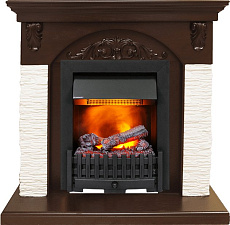 Dimplex Bern очаг Danville Black FB2 сланец мелкий белый/темный дуб