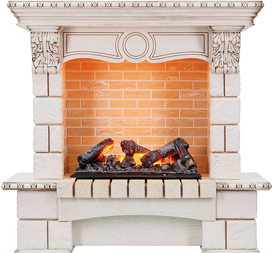 Dimplex Pierre Luxe очаг Cassette 600 NH слоновая кость/шампань_0