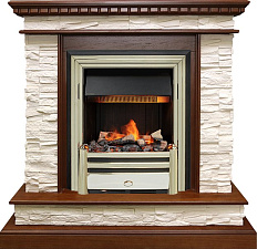 Dimplex Calgary очаг Cavendish дуб/сланец белый